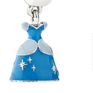 925 Disney Priness Cinderella Dress Charm
